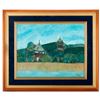 Image 1 : Oil on canvas landscape.