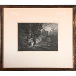 Two 19th century etchings.