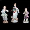 Image 1 : Three Meissen Figures