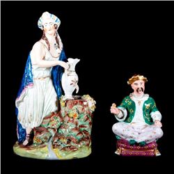 Two Continental Porcelain Figures