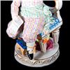 Image 7 : German Meissen Figure of Girls sitting on a Chair.