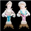Image 10 : Two Meissen Style Figural Groups. Continental.