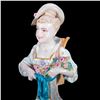 Image 11 : Two Meissen Style Figural Groups. Continental.