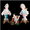 Image 1 : Two Meissen Style Figural Groups. Continental.