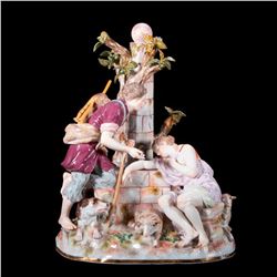Meissen Figural Group.