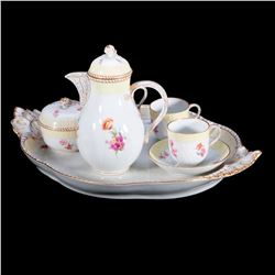 Meissen Partial Breakfast Set.