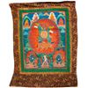 Image 1 : 19th century deity on a tiger Thangka.