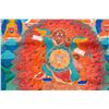 Image 2 : 19th century deity on a tiger Thangka.