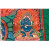 Image 4 : 19th century deity on a tiger Thangka.