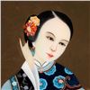 Image 3 : Two Chinese reverse glass paintings.