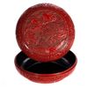 Image 10 : A Chinese cinnabar box.