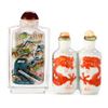 Image 1 : Two Chinese snuff bottles.