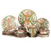 Image 1 : A collection of Rose Canton porcelain.