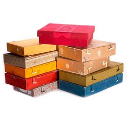 Lot of Asian collection boxes.