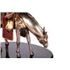 Image 6 : A mixed metal sculpture of a horseman.