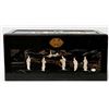 Image 9 : An ebonized Chinese chest.