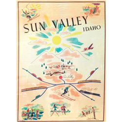 Sun Valley Idaho poster.