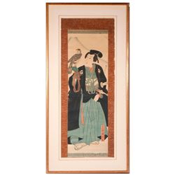 Utagawa Kunisada II 1823 - 1880) Japanese woodblock print