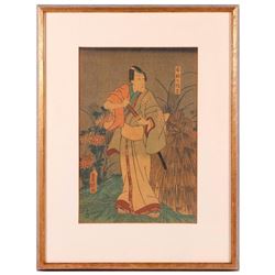 Toyokuni III (1786 - 1864) Japanese woodblock print