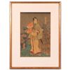 Image 1 : Toyokuni III (1786 - 1864) Japanese woodblock print