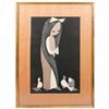 Image 1 : Japanese woodblock print.