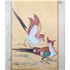 Image 9 : A Mughal painting and 20th century lithograph.