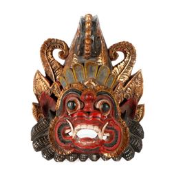 A Balinese mask.