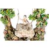 Image 2 : Dresden porcelain maiden on a swing.