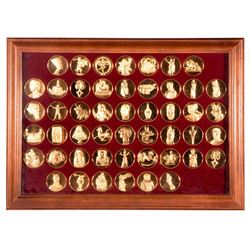 A collection of "gaurdian figures".