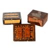 Image 1 : Three wood boxes.