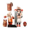 Image 17 : Two kachina dolls and two Mexican terra cottas.