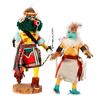 Image 1 : Two Kachina dolls.