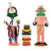 Image 3 : Three Kachina dolls.