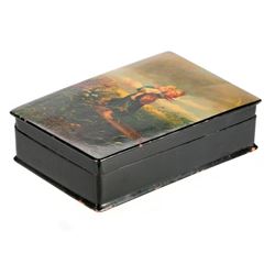 A Russian Lacquer box.