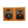 Image 1 : Seven daguerreotypes, tin types, etc.