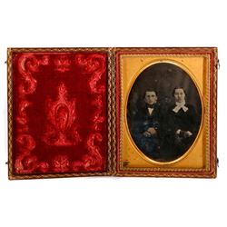 Four daguerreotype/tintypes.