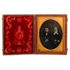 Image 1 : Four daguerreotype/tintypes.