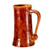 Image 7 : Five pieces of redware pottery.