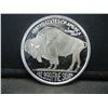Image 2 : 2009 .999 Silver Round Buffalo
