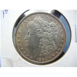 1884 O Morgan Dollar