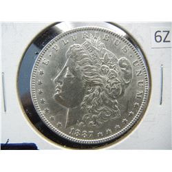 1887 Morgan Dollar