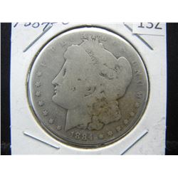 1884 O Morgan Dollar