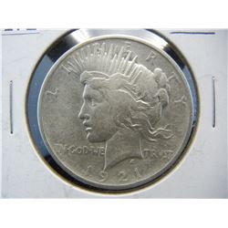 1921 Peace Dollar