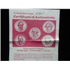 Image 6 : Great American Presidents Double Eagle Commemorative Collection, (5) Coins With COA