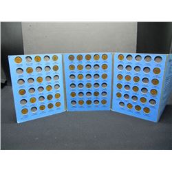 Whitman Lincoln Head Cent book, (45) Coins