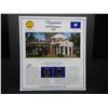 Image 1 : Virginia State Quarters and Stamps  with Informational Holder