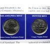 Image 3 : Virginia State Quarters and Stamps  with Informational Holder