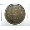 Image 1 : 1871 Great Britain Silver 1 Shilling.  Nice.
