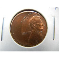 Off Center Lincoln 1c.  UNC.