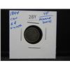 Image 3 : 1894 Canada 5c Silver.  VF.  Scarce Date.